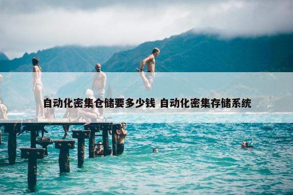 自动化密集仓储要多少钱 自动化密集存储系统