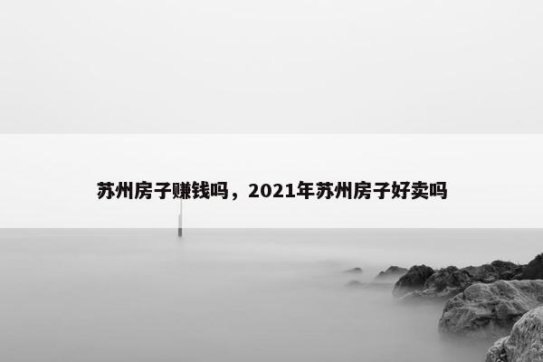 苏州房子赚钱吗，2021年苏州房子好卖吗