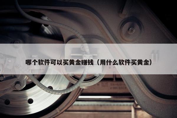 哪个软件可以买黄金赚钱（用什么软件买黄金）