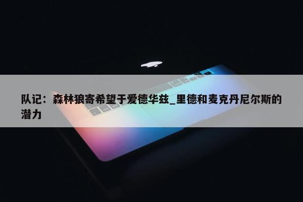 队记：森林狼寄希望于爱德华兹_里德和麦克丹尼尔斯的潜力