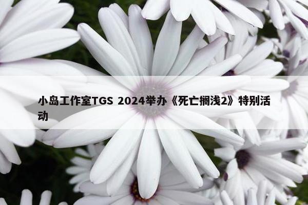 小岛工作室TGS 2024举办《死亡搁浅2》特别活动