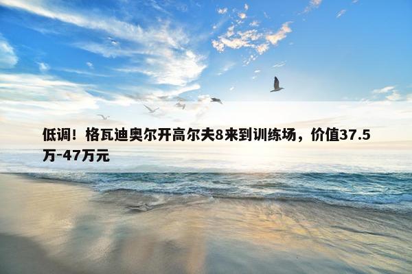 低调！格瓦迪奥尔开高尔夫8来到训练场，价值37.5万-47万元