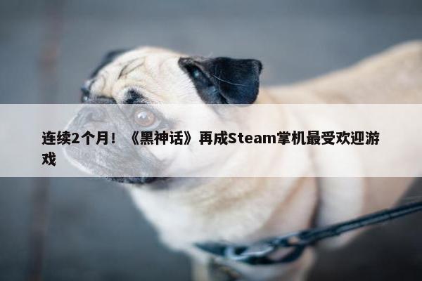 连续2个月！《黑神话》再成Steam掌机最受欢迎游戏