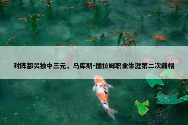 对阵都灵独中三元，马库斯-图拉姆职业生涯第二次戴帽