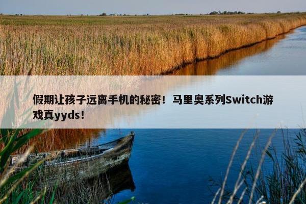 假期让孩子远离手机的秘密！马里奥系列Switch游戏真yyds！