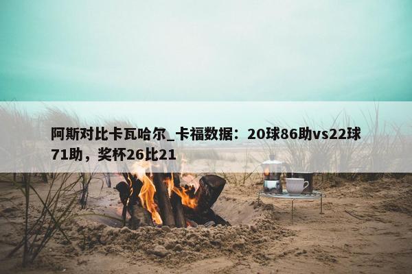 阿斯对比卡瓦哈尔_卡福数据：20球86助vs22球71助，奖杯26比21