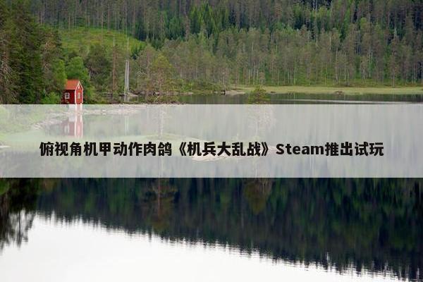 俯视角机甲动作肉鸽《机兵大乱战》Steam推出试玩