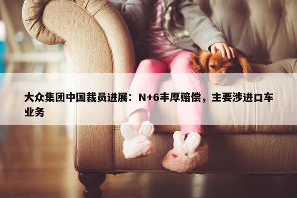 大众集团中国裁员进展：N+6丰厚赔偿，主要涉进口车业务