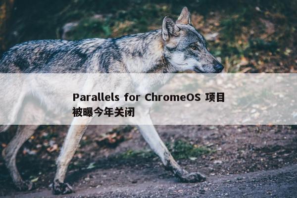 Parallels for ChromeOS 项目被曝今年关闭