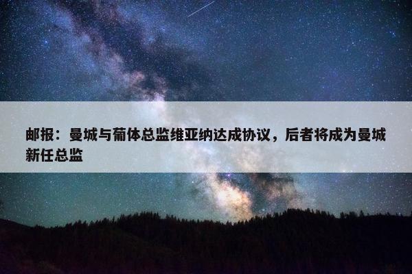 邮报：曼城与葡体总监维亚纳达成协议，后者将成为曼城新任总监