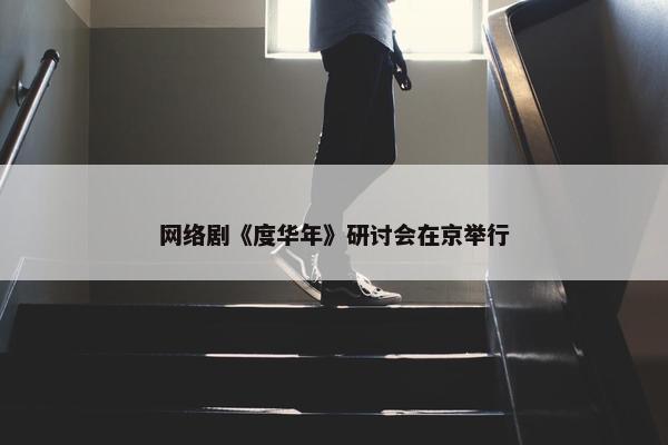 网络剧《度华年》研讨会在京举行