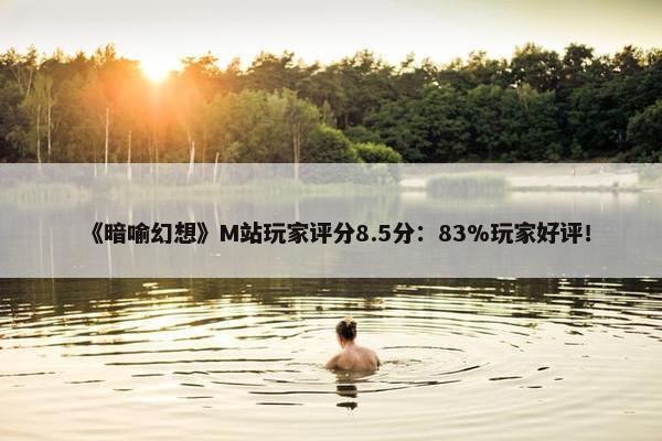 《暗喻幻想》M站玩家评分8.5分：83%玩家好评！