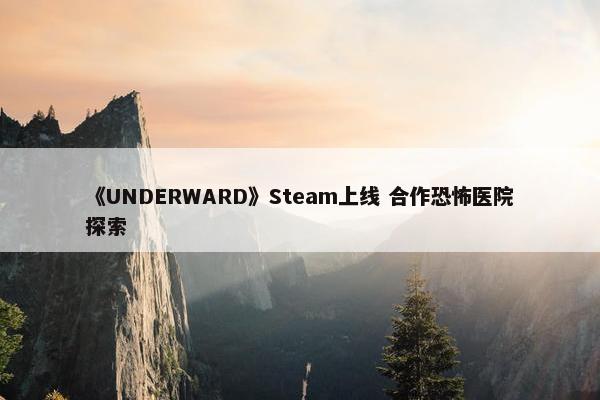 《UNDERWARD》Steam上线 合作恐怖医院探索