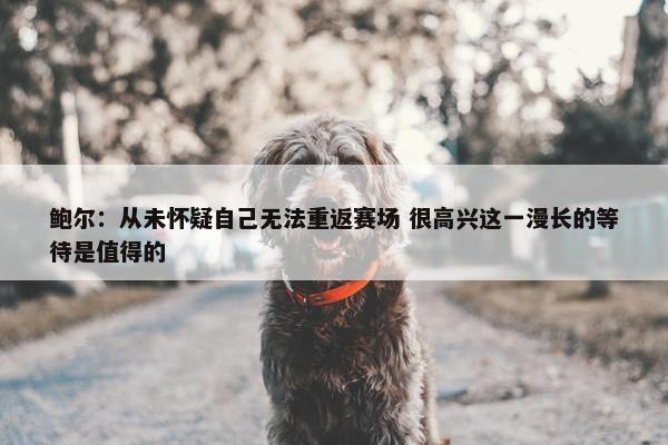 鲍尔：从未怀疑自己无法重返赛场 很高兴这一漫长的等待是值得的