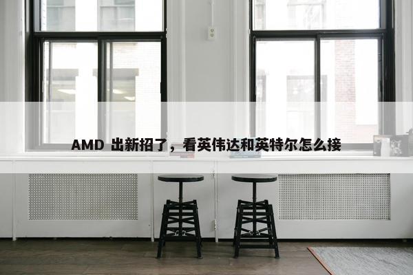 AMD 出新招了，看英伟达和英特尔怎么接