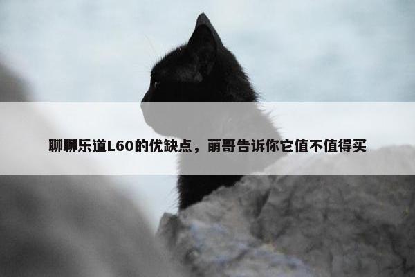 聊聊乐道L60的优缺点，萌哥告诉你它值不值得买