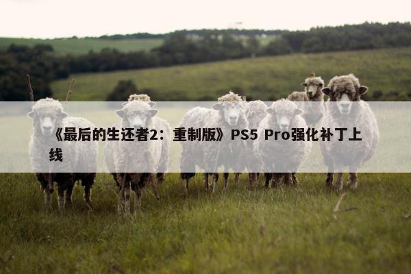 《最后的生还者2：重制版》PS5 Pro强化补丁上线