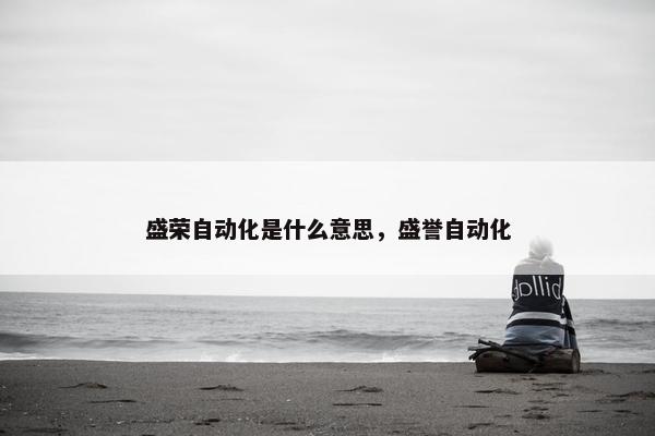 盛荣自动化是什么意思，盛誉自动化