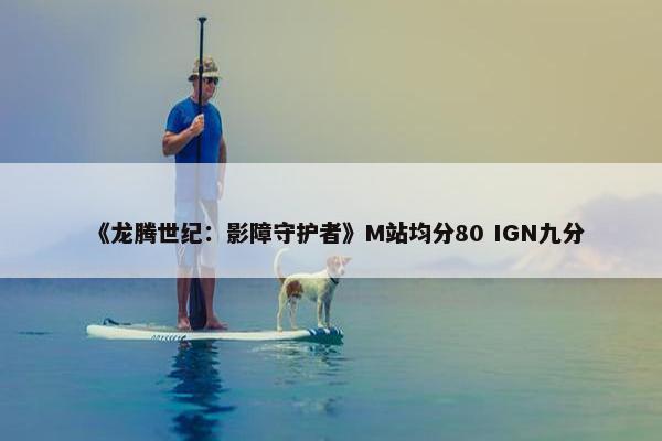 《龙腾世纪：影障守护者》M站均分80 IGN九分