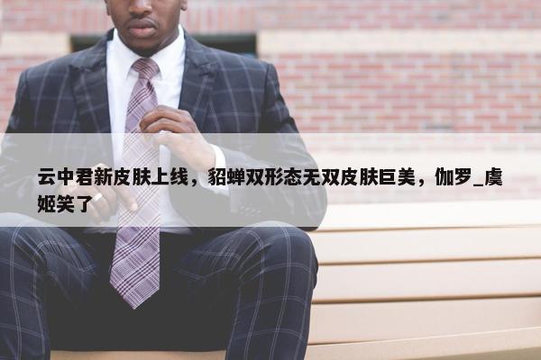 云中君新皮肤上线，貂蝉双形态无双皮肤巨美，伽罗_虞姬笑了