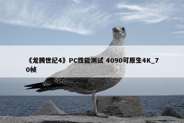 《龙腾世纪4》PC性能测试 4090可原生4K_70帧