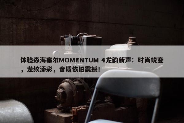 体验森海塞尔MOMENTUM 4龙韵新声：时尚蜕变，龙纹添彩，音质依旧震撼！