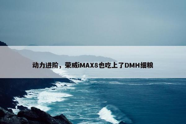 动力进阶，荣威iMAX8也吃上了DMH细粮