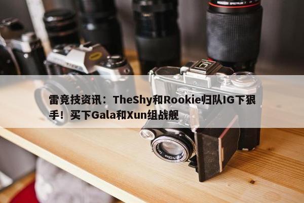 雷竞技资讯：TheShy和Rookie归队IG下狠手！买下Gala和Xun组战舰