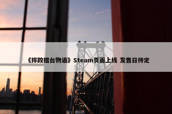 《摔跤擂台物语》Steam页面上线 发售日待定