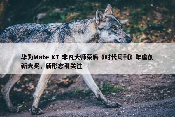 华为Mate XT 非凡大师荣膺《时代周刊》年度创新大奖，新形态引关注