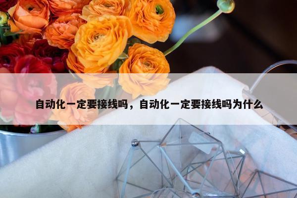 自动化一定要接线吗，自动化一定要接线吗为什么