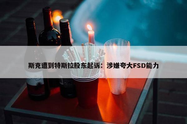 斯克遭到特斯拉股东起诉：涉嫌夸大FSD能力