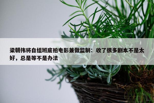 梁朝伟将自组班底拍电影兼做监制：收了很多剧本不是太好，总是等不是办法