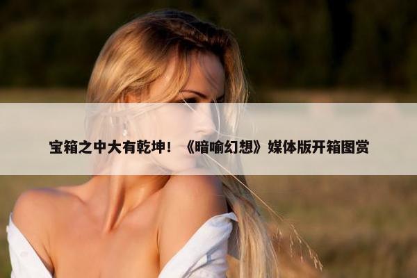 宝箱之中大有乾坤！《暗喻幻想》媒体版开箱图赏