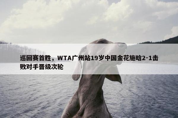 巡回赛首胜，WTA广州站19岁中国金花施晗2-1击败对手晋级次轮