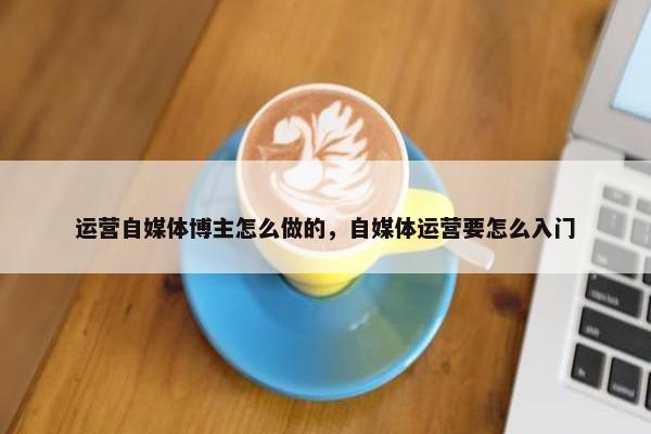 运营自媒体博主怎么做的，自媒体运营要怎么入门