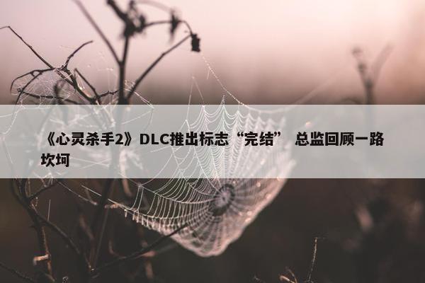 《心灵杀手2》DLC推出标志“完结” 总监回顾一路坎坷