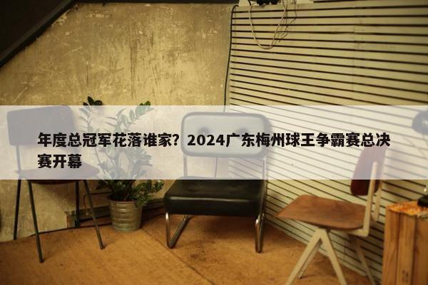 年度总冠军花落谁家？2024广东梅州球王争霸赛总决赛开幕