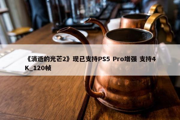 《消逝的光芒2》现已支持PS5 Pro增强 支持4K_120帧