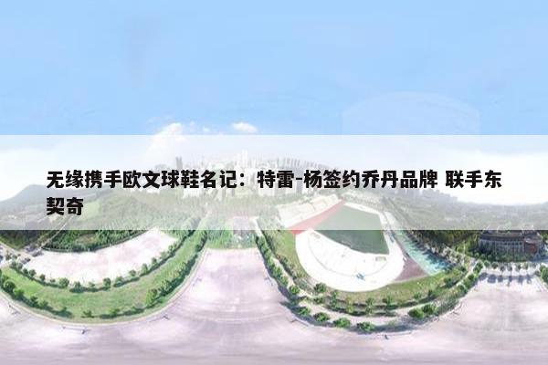 无缘携手欧文球鞋名记：特雷-杨签约乔丹品牌 联手东契奇