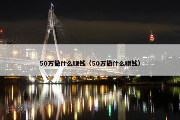 50万做什么赚钱（50万做什么赚钱）